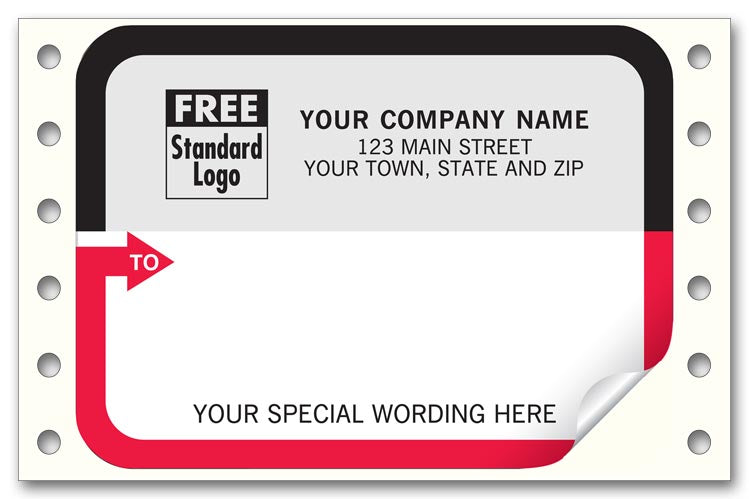 1289 Mailing Labels Continuous White...