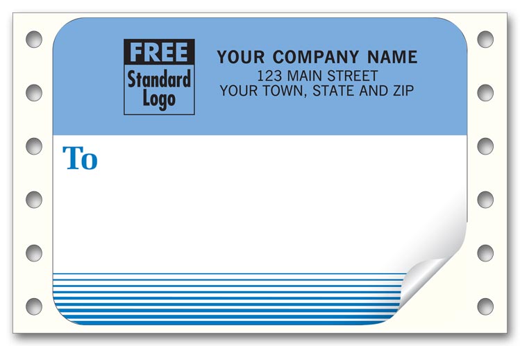 1290 Mailing Labels Continuous White...