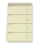 13 Phone Call Record Book 5 1/2 x 8 1/2"