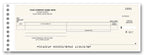 130013N Expense Payroll Check 8 3/4 x 3 3/10"