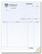 13054G Service Invoices Laser Parchment 8 1/2 x 11"