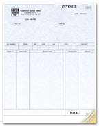 13055G Product Invoices Laser Parchment 8 1/2 x 11"