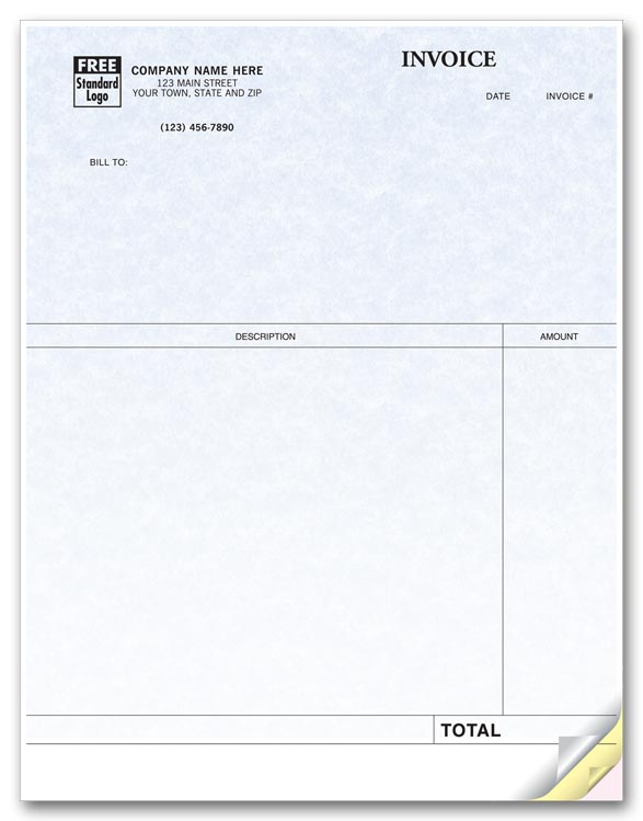 13056G Invoices Professional Laser Parchment...