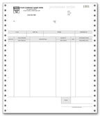 13092 11" Continuous Purchase Order 9 1/2 x 11"