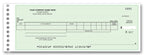 131012N Payroll General Expense Center Check 8 3/4 x 3 3/10"