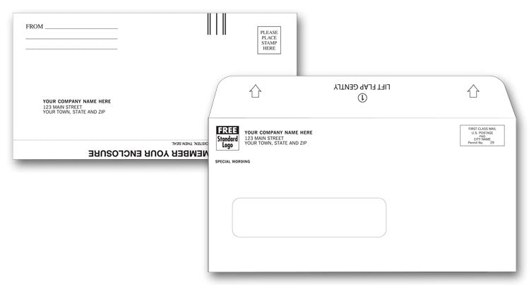 13109 Combination Mailer and Return...