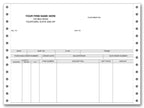 13112 7" Continuous Invoice 9 1/2 x 7"