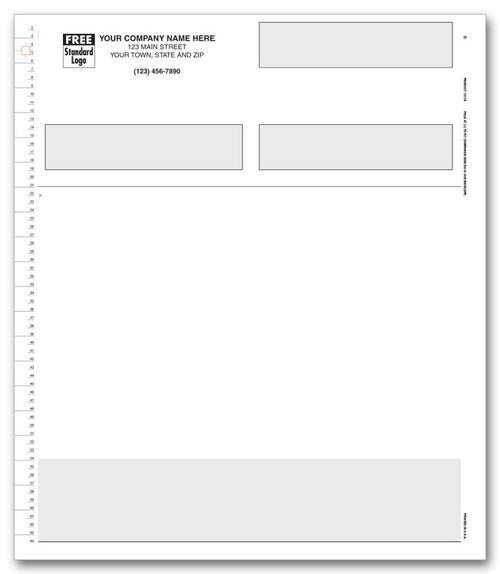 13119 Continuous Multipurpose Form 8 1/2 x 11"