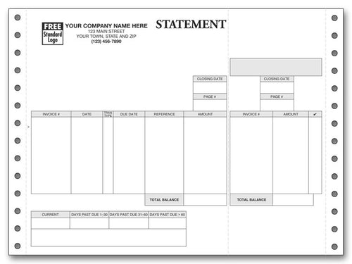 13146 7" Statement 9 1/2 x 7"