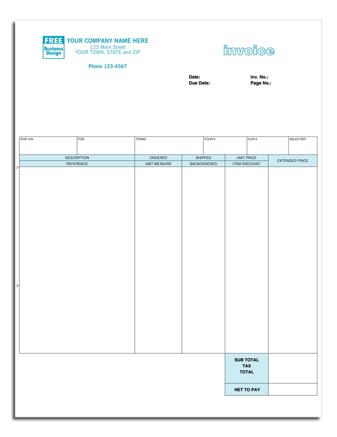 13149 Classic Laser Inkjet Invoice...
