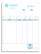 13149 Classic Laser Inkjet Invoice 8 1/2 x 11"