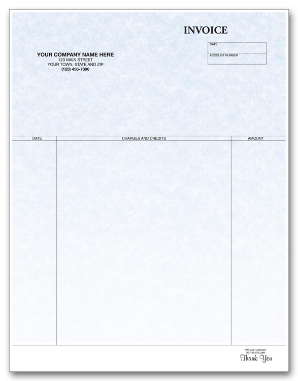13185G Laser Invoice Parchment 8...