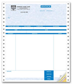 13189G Service Invoices Continuous Parchment 8 1/2 x 11"