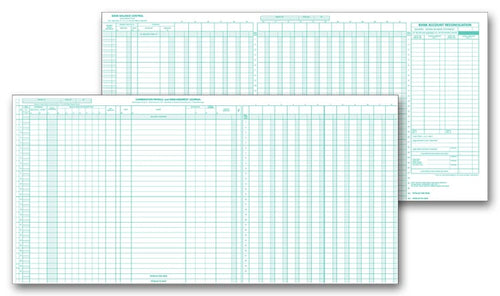 132021N Payroll/General Expense Journal 22 7/16 x 11"