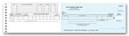 132911N Invoice Center Check 7 3/16 x 3 3/10"