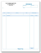 13299 Laser Invoice 8 1/2 x 11"