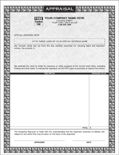 Layout B - Up to 3 Lines of Custom Wording