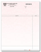 13665G Laser Professional Invoice Parchment 8 1/2 x 11"