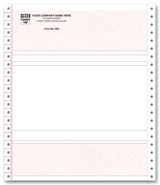 13702G Continuous Multipart Form Parchment...