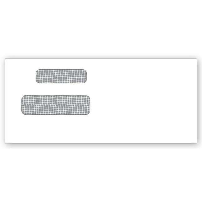 13841 Double Window Envelope 8...