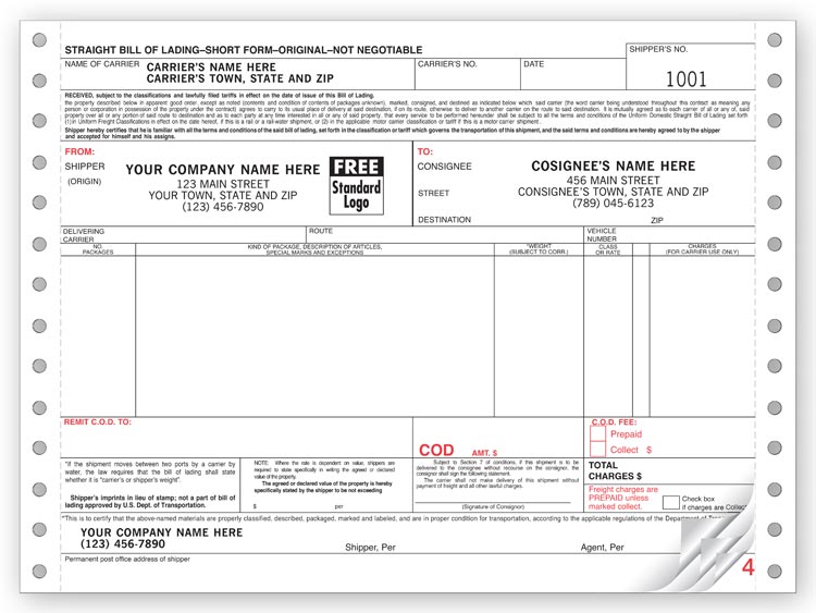 13862 Cont Bill of Lading...