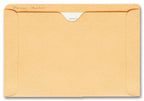 1419 Straight Tab Card File Pocket 5 1/2 x 8 1/8" Buff