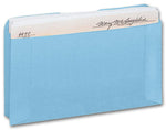 1424BLU Expansion Card File Pocket Blue 5 1/8 x 8 1/8