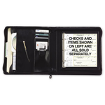 1438N 3 On A Page Deskbook Portfolio 3 Ring 12 x 12 1/2