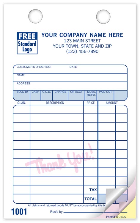 14616 General Purpose Register Form 4 x 6"