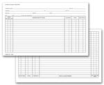 1490 Single Animal Exam Records Horizontal 5 x 8