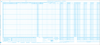 150DJ Payroll Cash Disbursement Journal Duplicate 24 3/4 x 11"