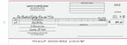 150NC-D Payroll Cash Disbursement Center Check 3 1/4 x 9 1/8"