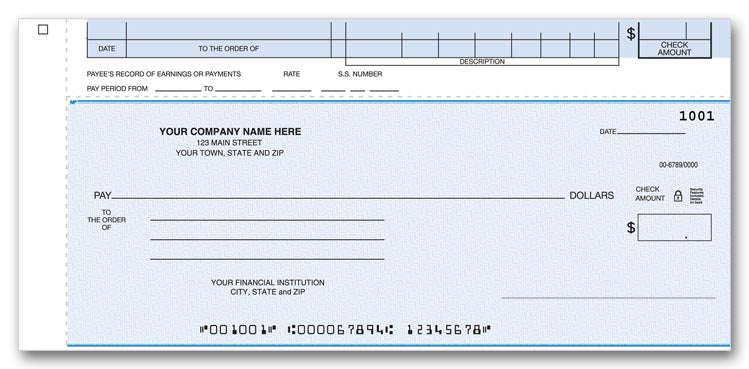 150NCT-A Payroll/General Cash Disbursement Top...