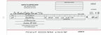 150NC Payroll/General Cash Disbursement Center Check 3 1/4 x 9 1/8"