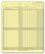 150NL Weekly Earnings Record 9 x 11"