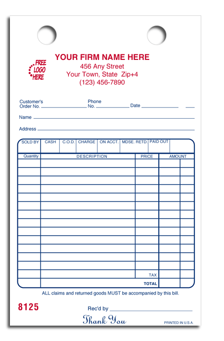 15814 Register Forms Classic Cash...