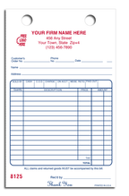 15814 Register Forms Classic Cash & Charge 5 1/2 x 8 1/2"