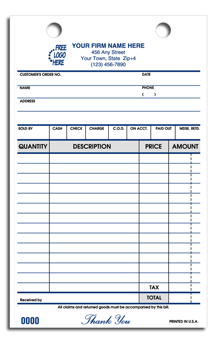15815 Register Forms Cash &...