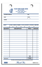 15815 Register Forms Cash & Charge 5 1/2 x 8 1/2"