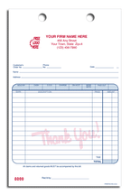 15818 Register Forms Cash & Carry 5 1/2 x 8 1/2"