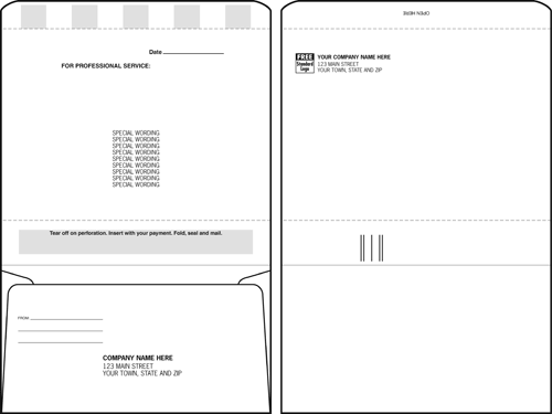 172-B Roundtrip Envelope 4 1/2...