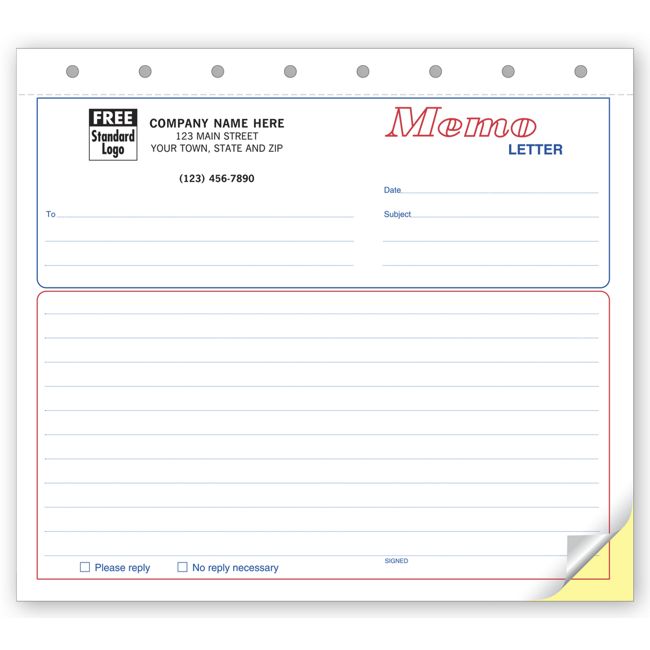 186 Memos Carbonless Small 8...