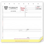 187 Memos Carbonless Small with Reply Section 8 1/2 x 8 1/8"
