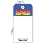 199 Sale Tag Stock Blue White Large 3 1/8 x 6 1/4"