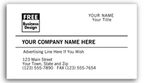 BC700-GL7 Premier Business Cards 1 or 2 inks colors premium stocks 3 1/2 x 2"
