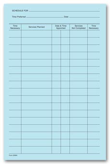 20084 Dental Treatment Schedules 5...