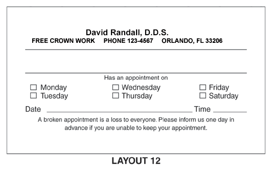 200-1 One Sided Appointment Business...