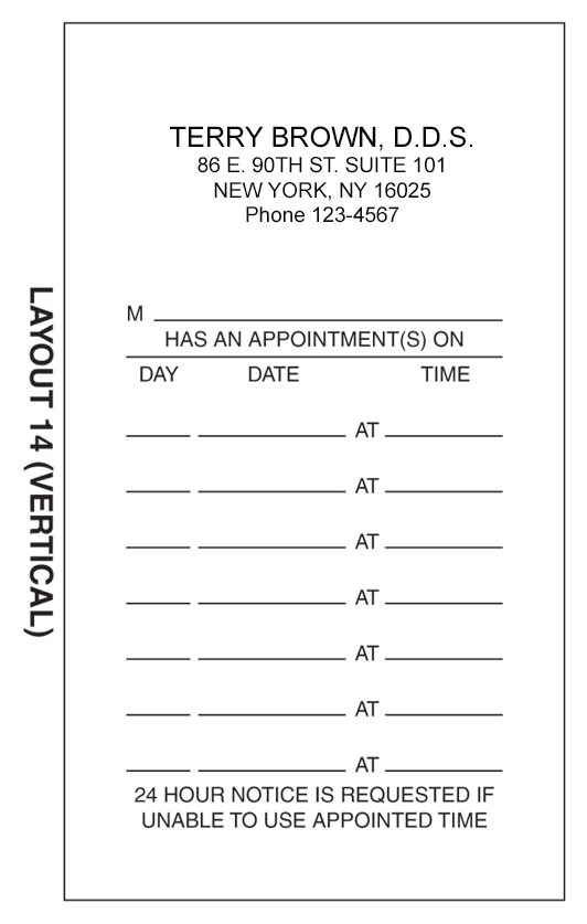 200-1 One Sided Appointment Business...