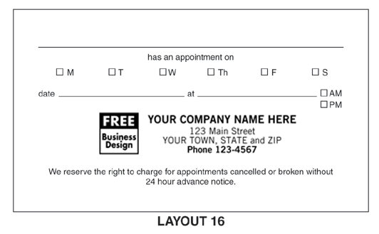 200-1 One Sided Appointment Business...