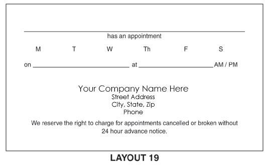 200-1 One Sided Appointment Business...